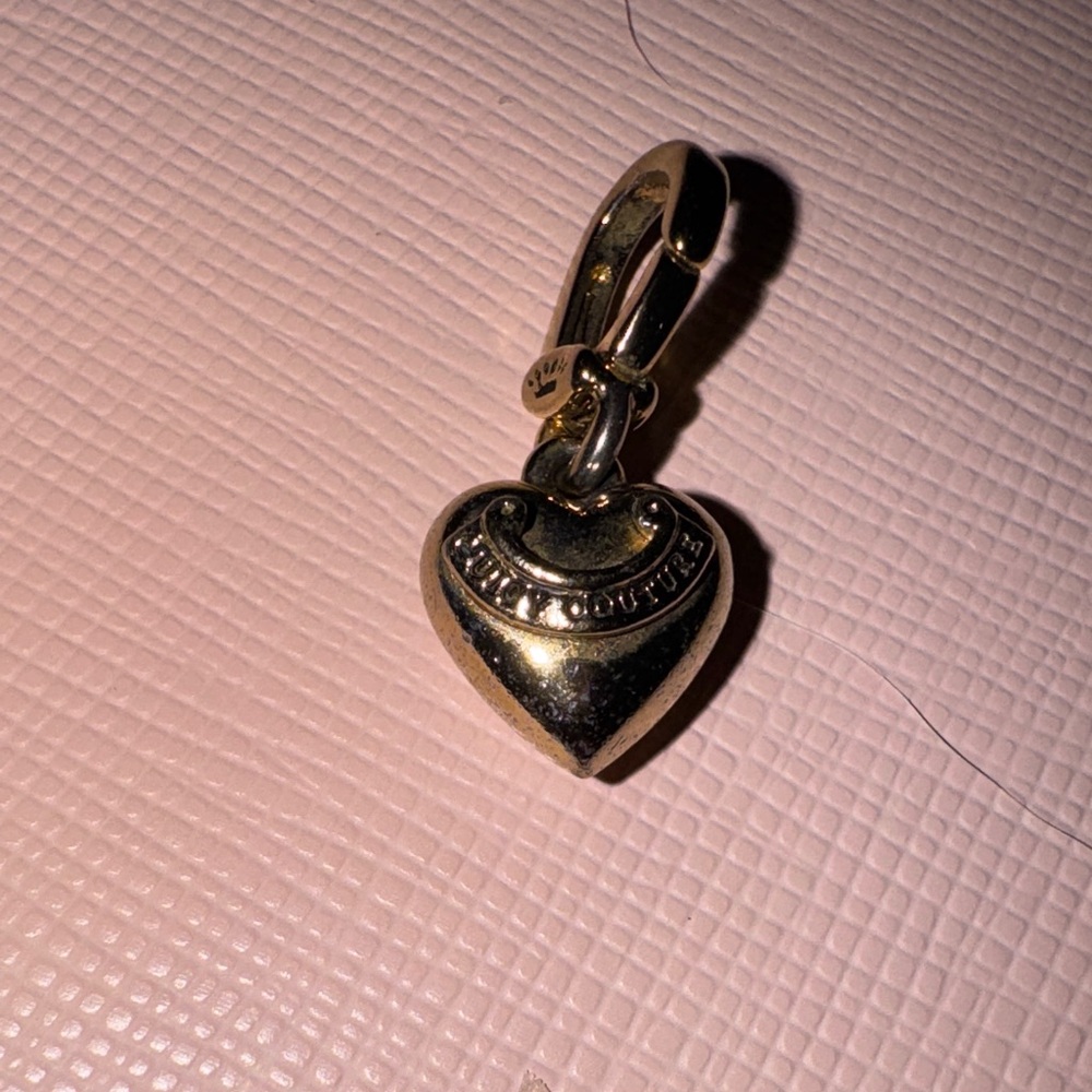 Juicy Couture Gold Heart Pendant